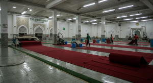 Pembersihan Karpet Masjid Profesional Dengan Hasil Bersih, Wangi, Dan Maksimal Di Astana Anyar Bandung