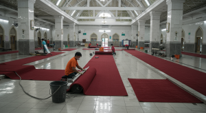 Laundry Karpet Masjid Dengan Hasil Bersih, Wangi, Dan Maksimal Sekitar Cicalengka Bandung