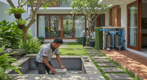 Jasa Pembuatan Kolam Koi Profesional Di Kota Semarang